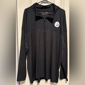 Under Armour Heatgear NFL Combine Authentic Steelers Quarter Zip